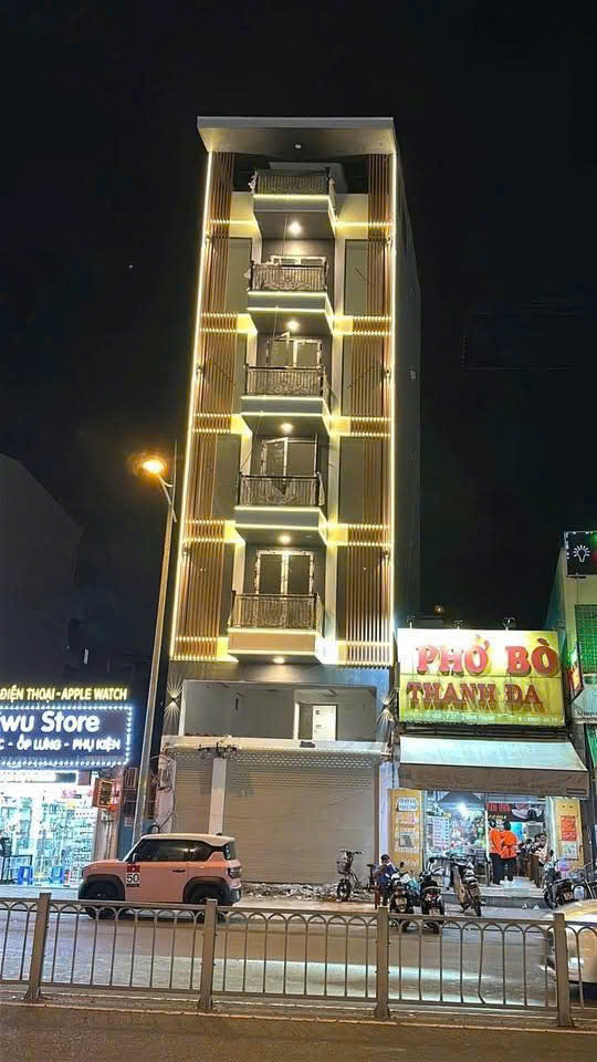 Tòa nhà cho thuê măt tiền 59 Bình Quới Quận Bình Thạnh