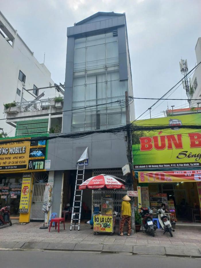 Tòa nhà cho thuê mặt tiền 90 Hoàng Hoa Thám Quận Tân Bình