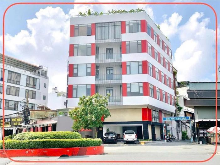 Tòa nhà cho thuê mặt tiền 47-47A Tân Hương Quận Tân Phú